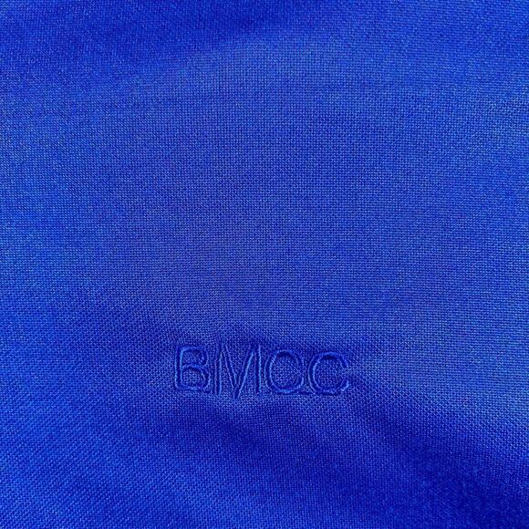Vintage BMC BMCC Cycling Jersey Mens Extra Large Blue Made in USA Bike Bicycle - Picture 4 of 14